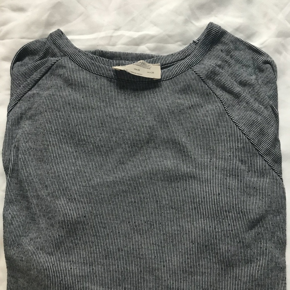 Navy and White Zara Sweater